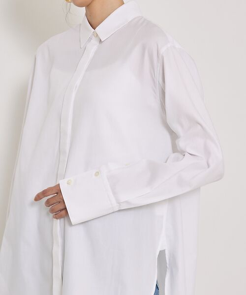 qualite / カリテ シャツ・ブラウス | 袖スリットレギュラーシャツ | 詳細6