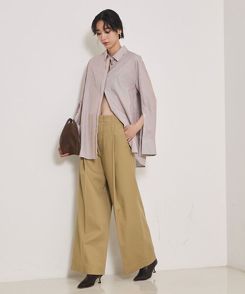 qualite / カリテ シャツ・ブラウス | 袖スリットレギュラーシャツ | 詳細22