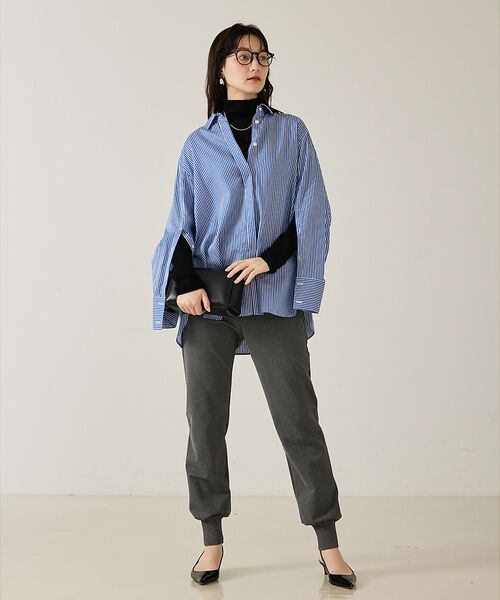 qualite / カリテ シャツ・ブラウス | 袖スリットレギュラーシャツ | 詳細23