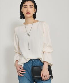 qualite / カリテ シャツ・ブラウス | ブライトツイルベルブラウス