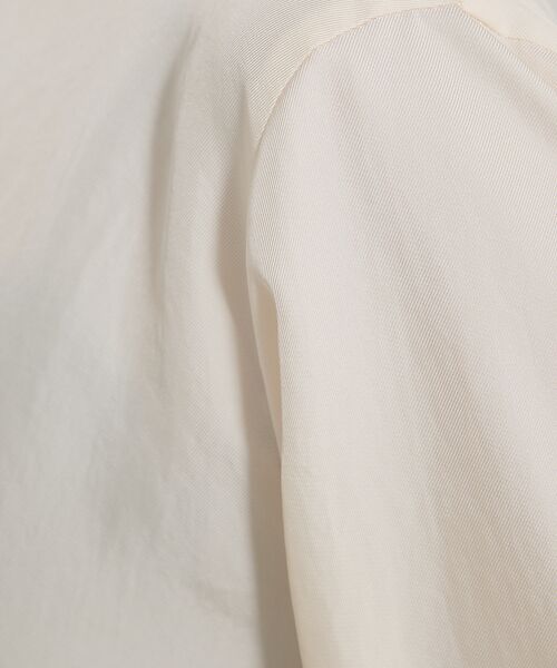 qualite / カリテ シャツ・ブラウス | ブライトツイルベルブラウス | 詳細10