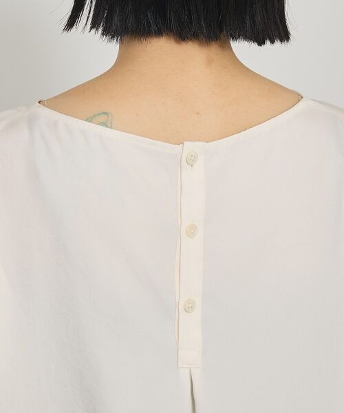 qualite / カリテ シャツ・ブラウス | ブライトツイルベルブラウス | 詳細12