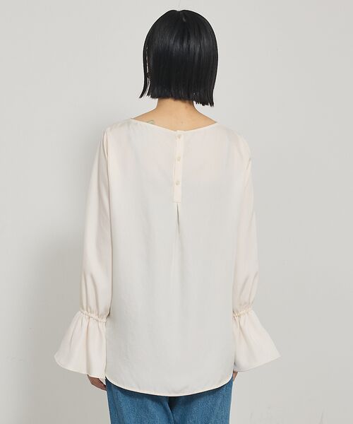 qualite / カリテ シャツ・ブラウス | ブライトツイルベルブラウス | 詳細5