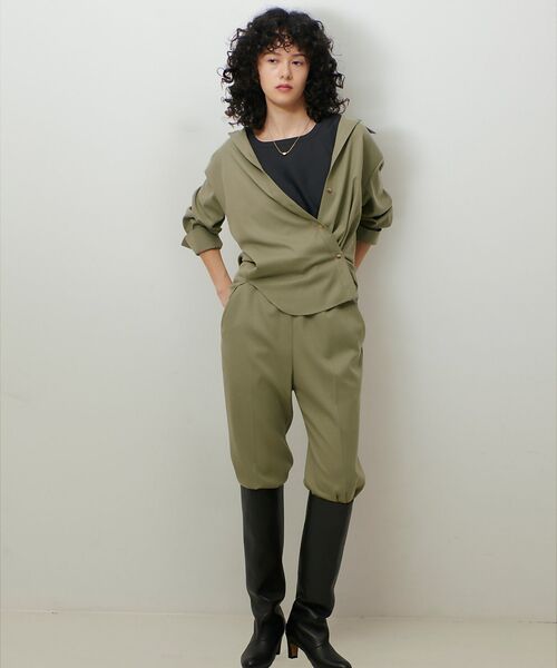 qualite / カリテ シャツ・ブラウス | ソフトサキソニー2WAYシャツ | 詳細6