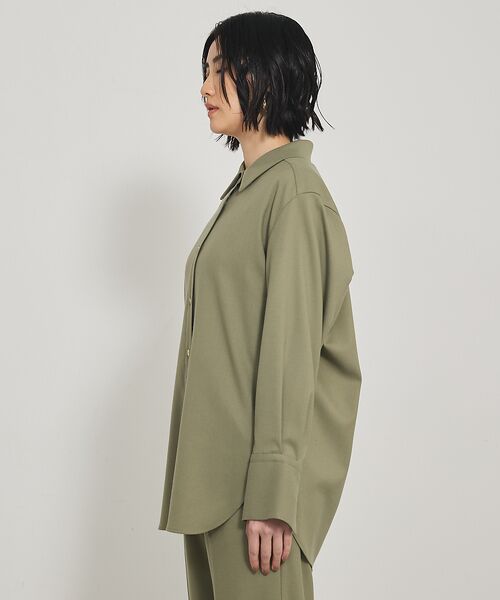 qualite / カリテ シャツ・ブラウス | ソフトサキソニー2WAYシャツ | 詳細18