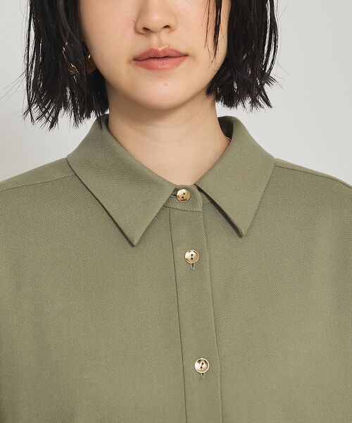 qualite / カリテ シャツ・ブラウス | ソフトサキソニー2WAYシャツ | 詳細20