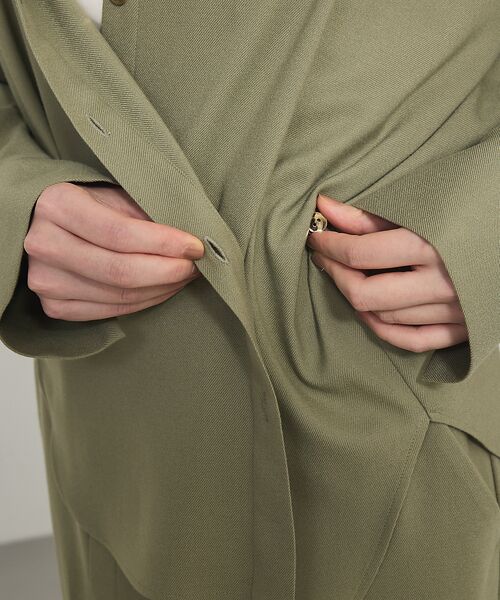 qualite / カリテ シャツ・ブラウス | ソフトサキソニー2WAYシャツ | 詳細26