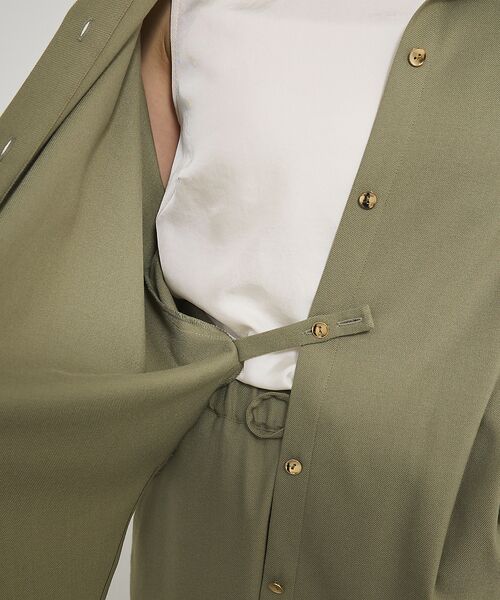 qualite / カリテ シャツ・ブラウス | ソフトサキソニー2WAYシャツ | 詳細27