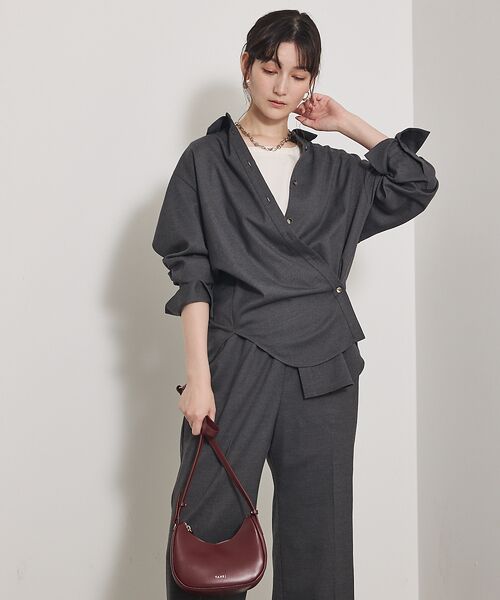 qualite / カリテ シャツ・ブラウス | ソフトサキソニー2WAYシャツ | 詳細12