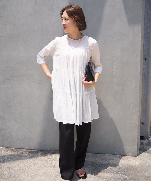 qualite / カリテ チュニック | ティアードチュニック | 詳細26