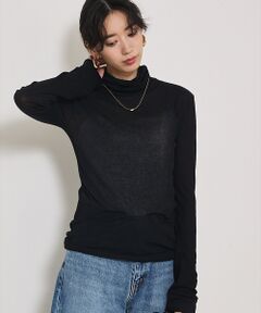 qualite / カリテ Tシャツ | シアーテレコプルオーバー