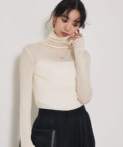 qualite / カリテ Tシャツ | シアーテレコプルオーバー