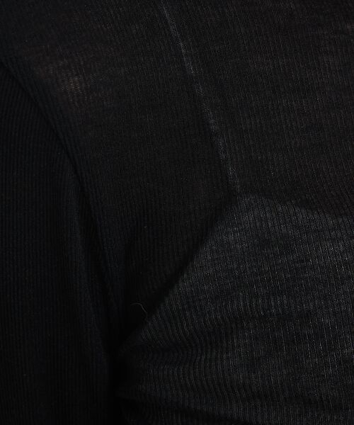 qualite / カリテ Tシャツ | シアーテレコプルオーバー | 詳細15