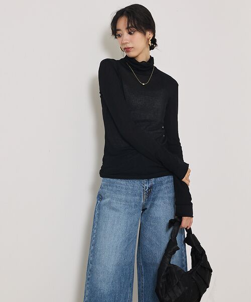 qualite / カリテ Tシャツ | シアーテレコプルオーバー | 詳細8