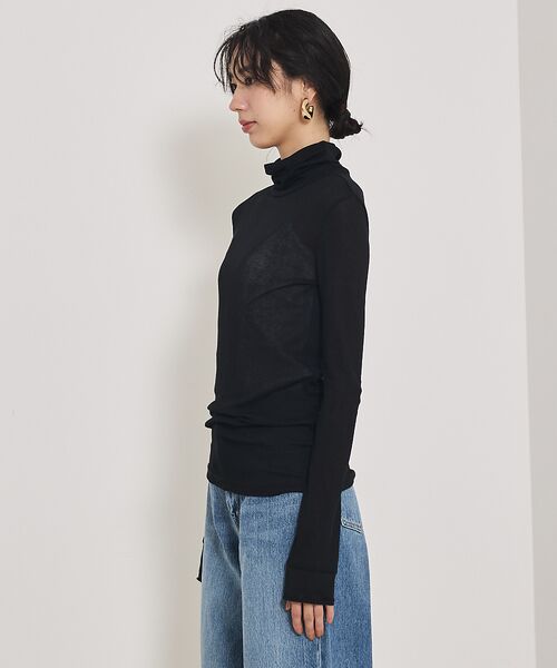 qualite / カリテ Tシャツ | シアーテレコプルオーバー | 詳細9