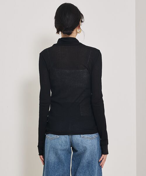 qualite / カリテ Tシャツ | シアーテレコプルオーバー | 詳細10