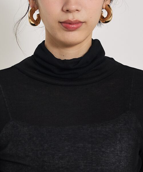 qualite / カリテ Tシャツ | シアーテレコプルオーバー | 詳細11