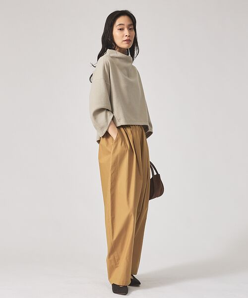 qualite / カリテ Tシャツ | ブークレーボトルネックカットソー | 詳細2