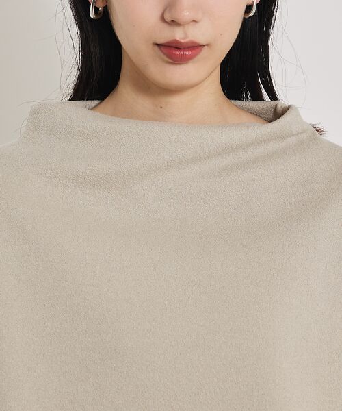 qualite / カリテ Tシャツ | ブークレーボトルネックカットソー | 詳細15