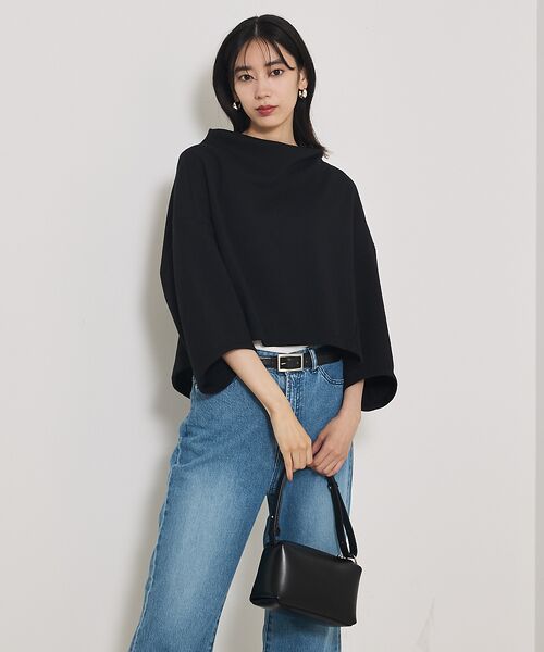 qualite / カリテ Tシャツ | ブークレーボトルネックカットソー | 詳細16