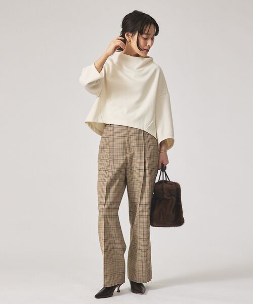 qualite / カリテ Tシャツ | ブークレーボトルネックカットソー | 詳細8