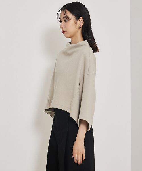 qualite / カリテ Tシャツ | ブークレーボトルネックカットソー | 詳細13