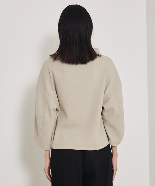 qualite / カリテ Tシャツ | ブークレーボトルネックカットソー | 詳細14