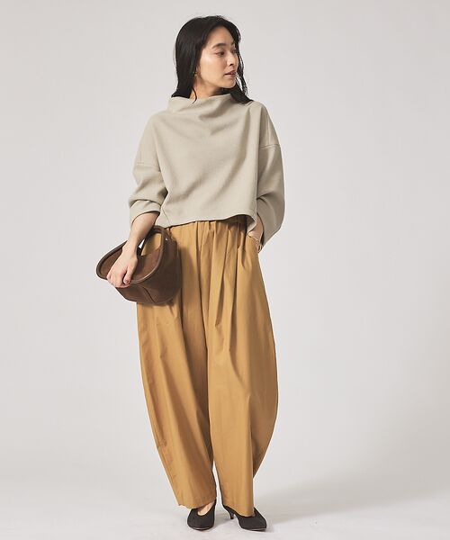 qualite / カリテ Tシャツ | ブークレーボトルネックカットソー | 詳細24