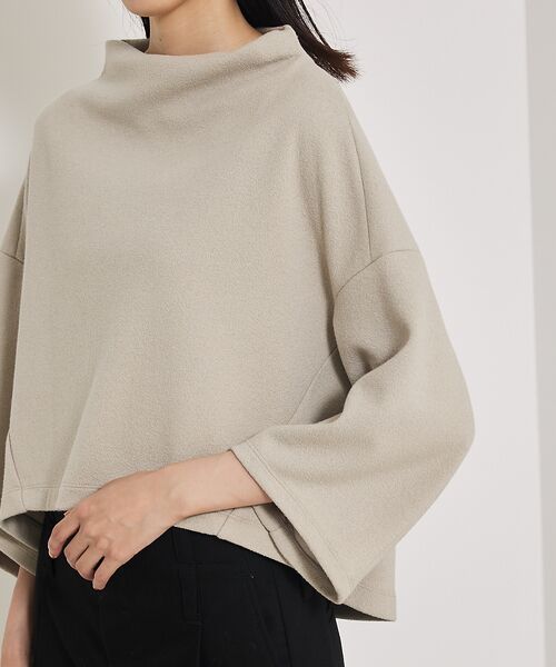 qualite / カリテ Tシャツ | ブークレーボトルネックカットソー | 詳細25