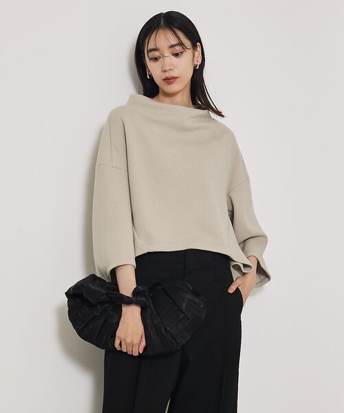 qualite / カリテ Tシャツ | ブークレーボトルネックカットソー | 詳細26