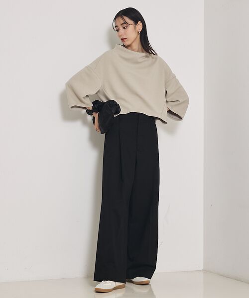 qualite / カリテ Tシャツ | ブークレーボトルネックカットソー | 詳細27