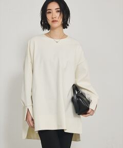 qualite / カリテ Tシャツ | 【大人の上品な抜け感】ツイルダンボールプルオーバー