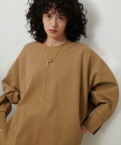 qualite / カリテ Tシャツ | 【大人の上品な抜け感】ツイルダンボールプルオーバー