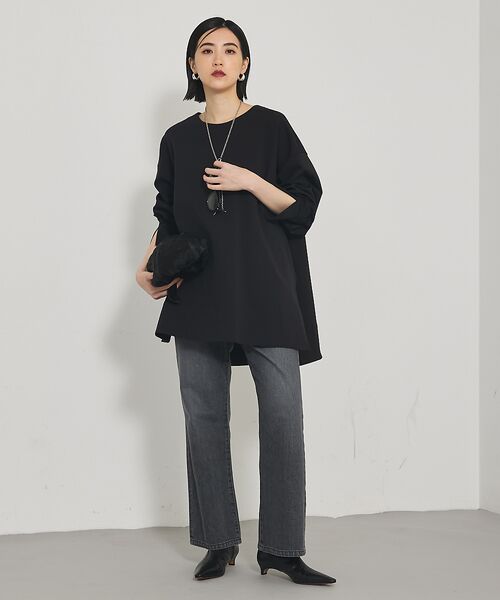 qualite / カリテ Tシャツ | 【大人の上品な抜け感】ツイルダンボールプルオーバー | 詳細12