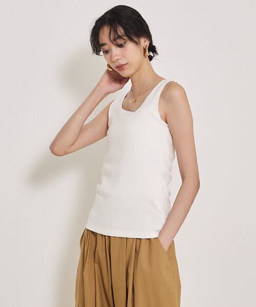 qualite / カリテ キャミソール・チューブトップ | プレミアムフライスタンクトップ | 詳細1