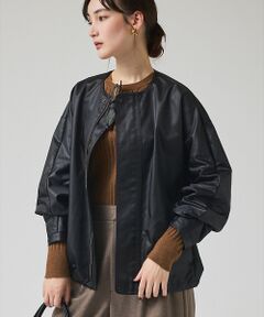 qualite / カリテ ブルゾン | レザーライクブルゾン