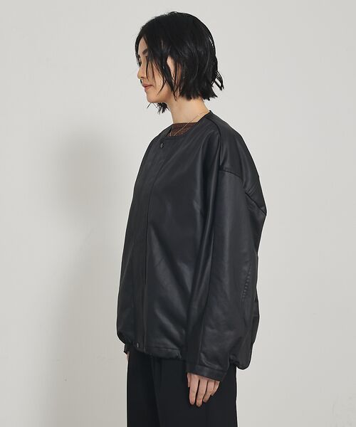 qualite / カリテ ブルゾン | レザーライクブルゾン | 詳細10