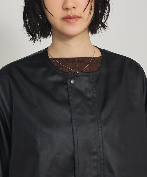 qualite / カリテ ブルゾン | レザーライクブルゾン | 詳細12