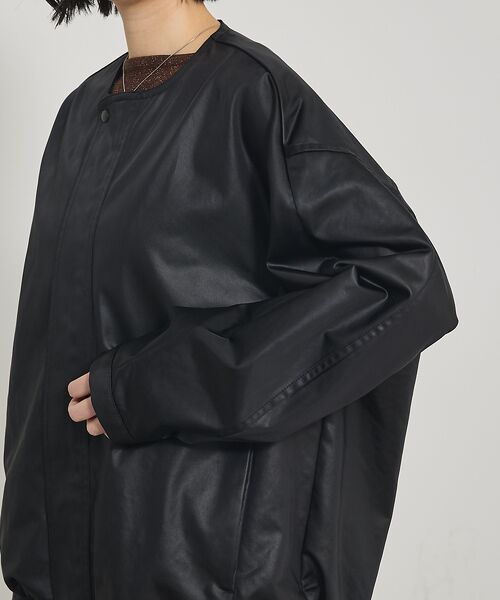qualite / カリテ ブルゾン | レザーライクブルゾン | 詳細13