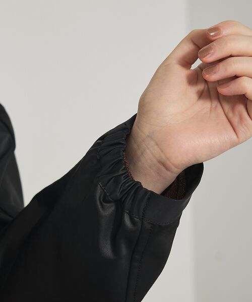 qualite / カリテ ブルゾン | レザーライクブルゾン | 詳細14