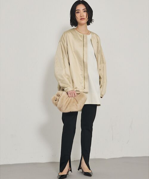 qualite / カリテ ブルゾン | レザーライクブルゾン | 詳細3