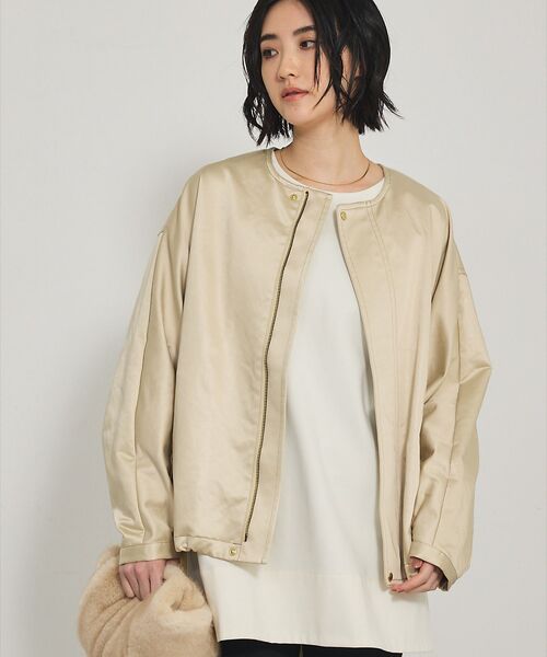 qualite / カリテ ブルゾン | レザーライクブルゾン | 詳細5