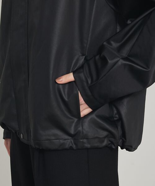 qualite / カリテ ブルゾン | レザーライクブルゾン | 詳細21