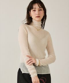 qualite / カリテ ニット・セーター | 【冬の主役レイヤード】ウールカシミアシアータートルニット