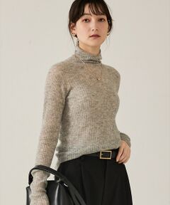 qualite / カリテ ニット・セーター | 【冬の主役レイヤード】ウールカシミアシアータートルニット