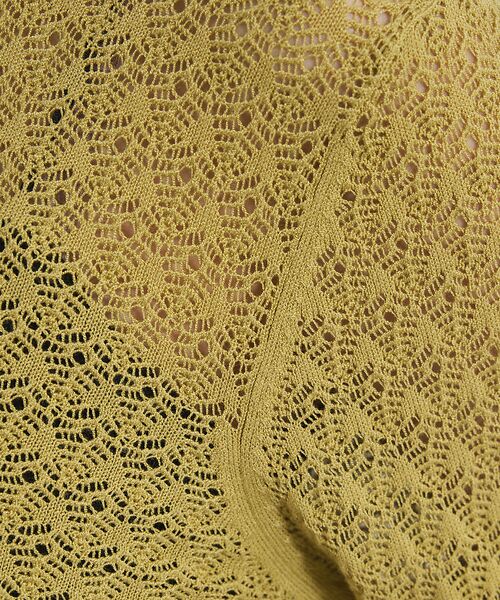 qualite / カリテ Tシャツ | スカラップレースニット | 詳細18