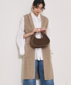 qualite / カリテ ニット・セーター | 【大人気ジレが今季verに！】フォックスカシミアロングジレ