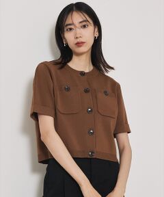 qualite / カリテ カーディガン・ボレロ | ショートスリーブカーデ