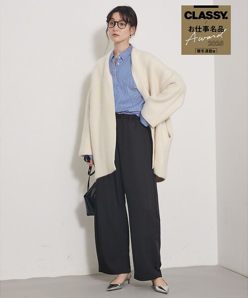 qualite / カリテ カーディガン・ボレロ | ラスト在庫入荷！今ある在庫のみ！【CLASSY.お仕事名品Award受賞】フォッ | 詳細4