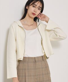 qualite / カリテ ブルゾン | フーディーニットブルゾン